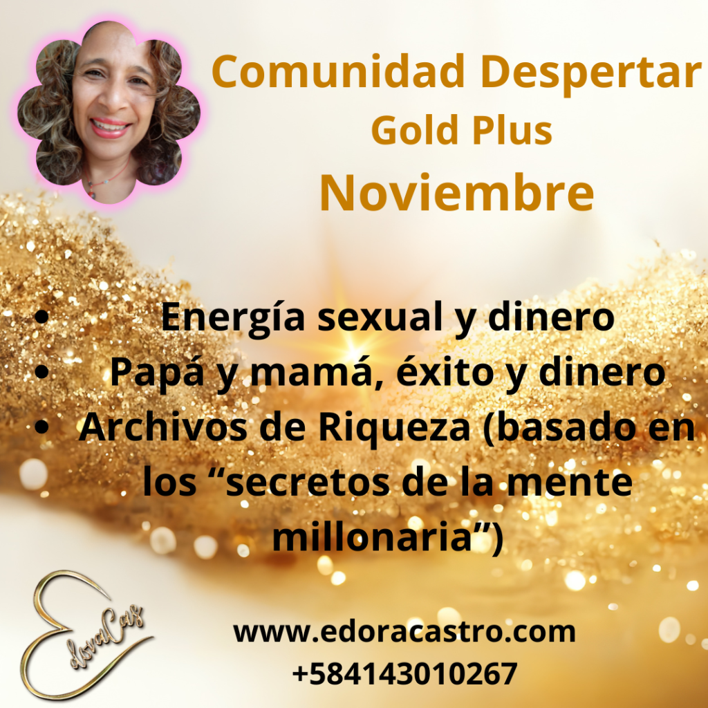 Comunidad Despertar Gold Plus Noviembre